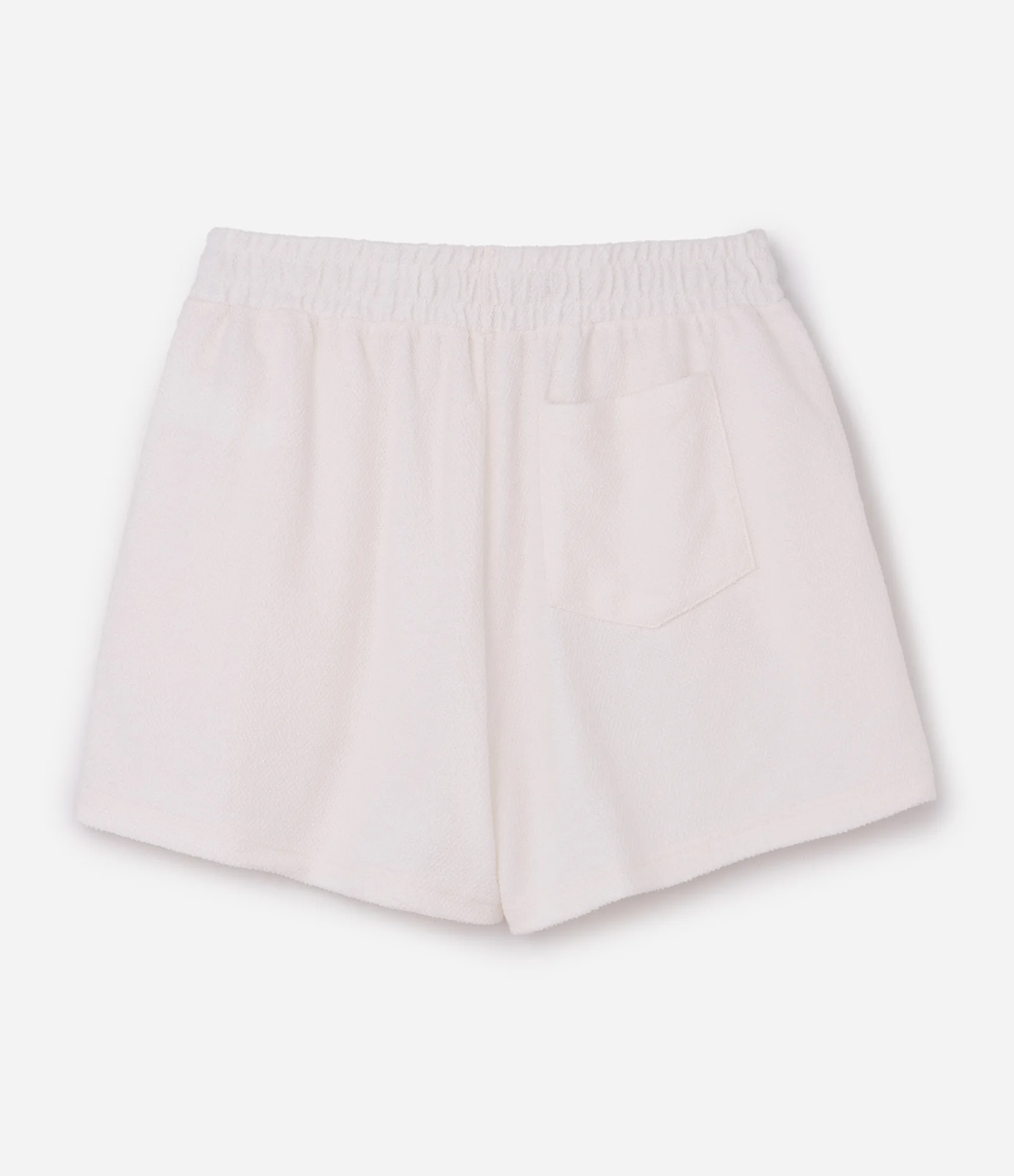 Bermuda Atoalhada Parachute em Algodão Branco 2