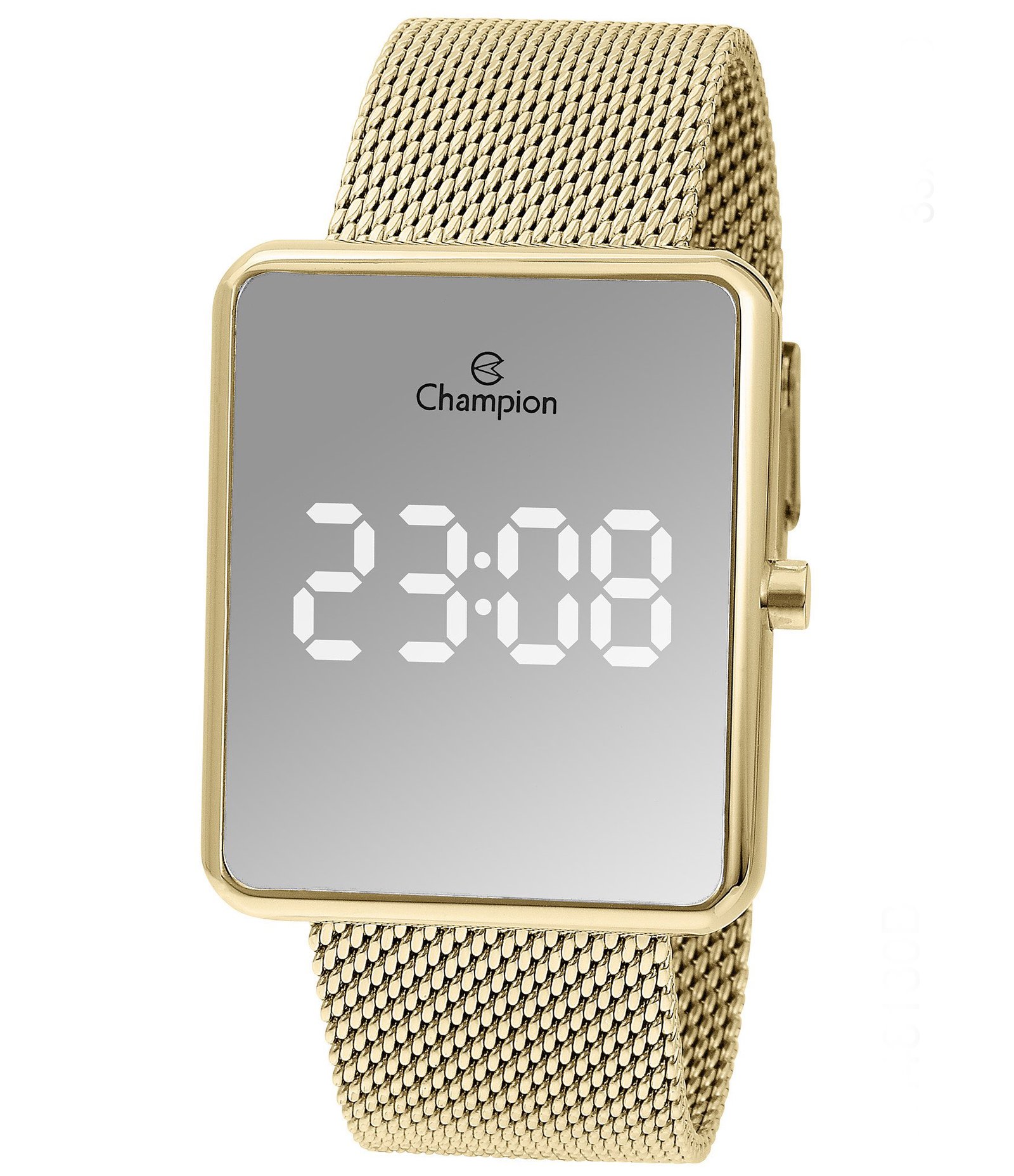 Relógio Digital Champion em Aço CH48180B Dourado 1