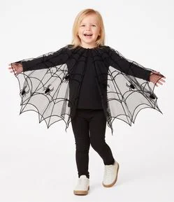 Fantasia Infantil com Bordados Aranha