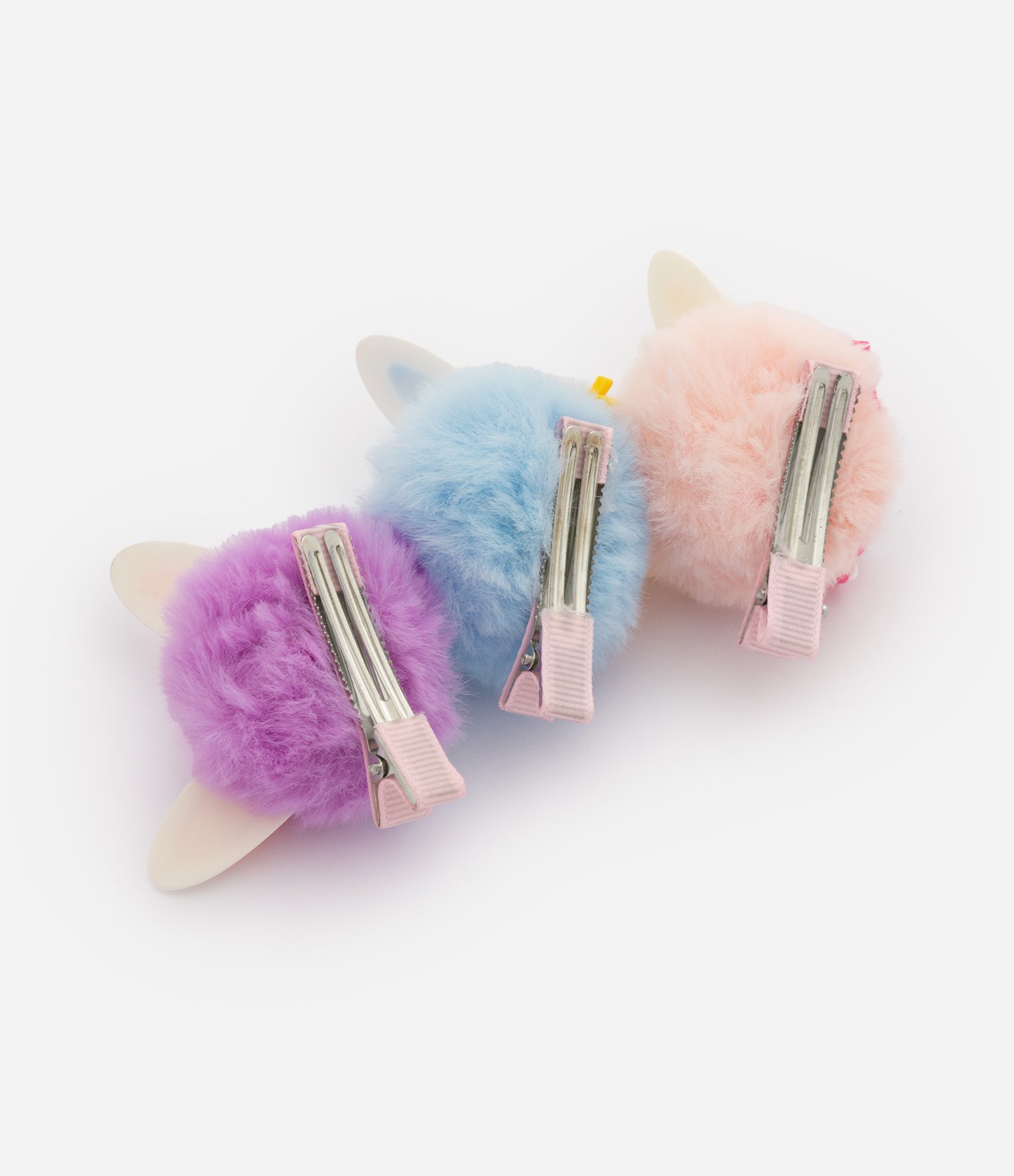 Kit 3 Presilha De Cabelo Maluco Monstrinhos - Tam Único Multicores 3