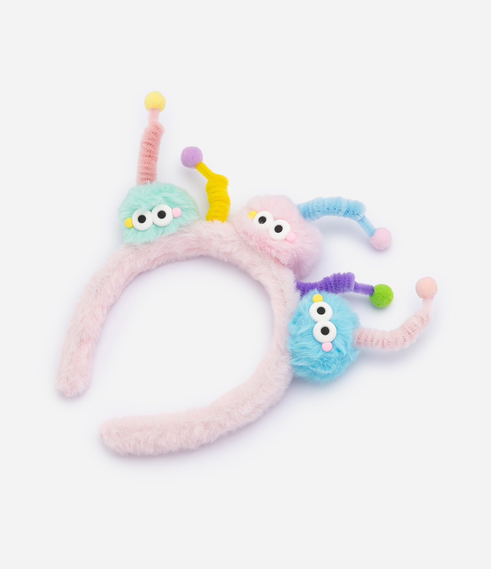 Tiara infantil Cabelo Maluco - Tam Ú´nico Rosa 2