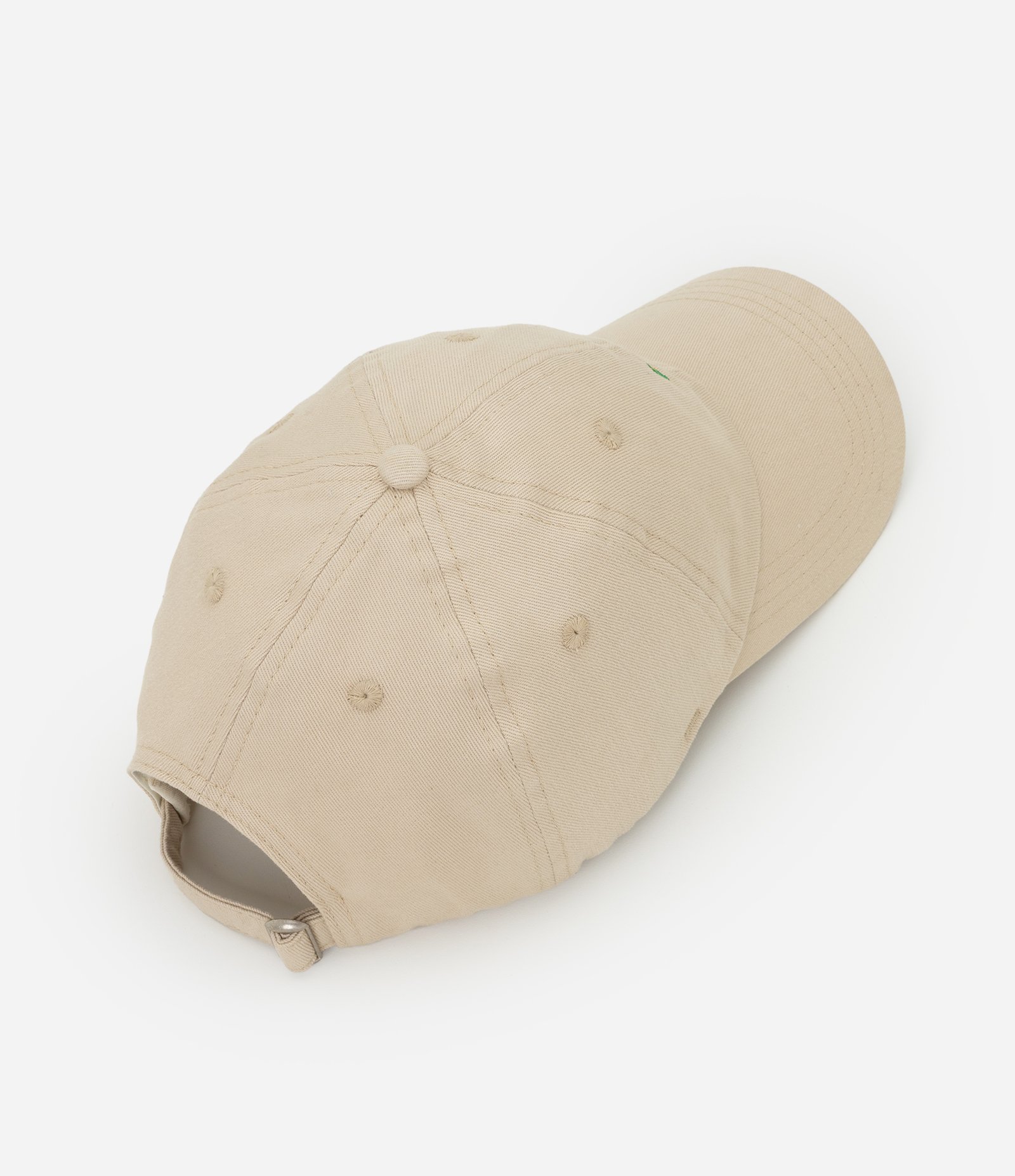 Boné Sarja com Bandeira do Brasil Bordada Bege 2