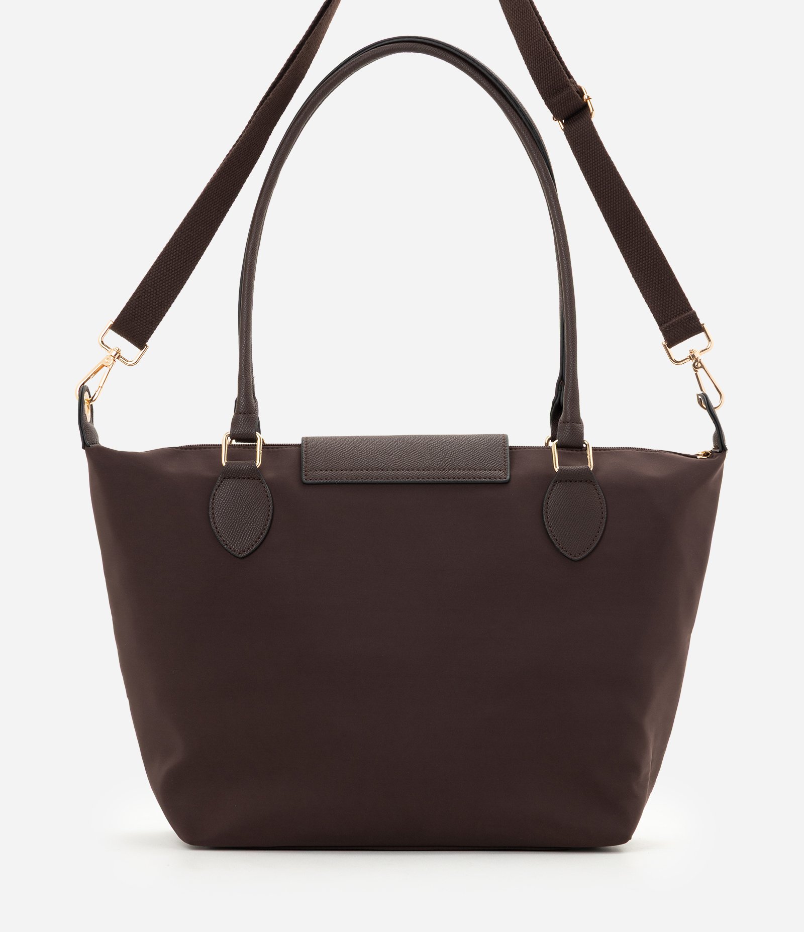 Bolsa Média com Lapela e Alça Removível Marrom 3