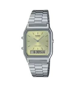 Relógio Anadigi Casio Em Aço AQ 230A 9AMQYDF  