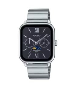 Relógio Analógico Casio Em Aço MTP M305D 1A2VDF  