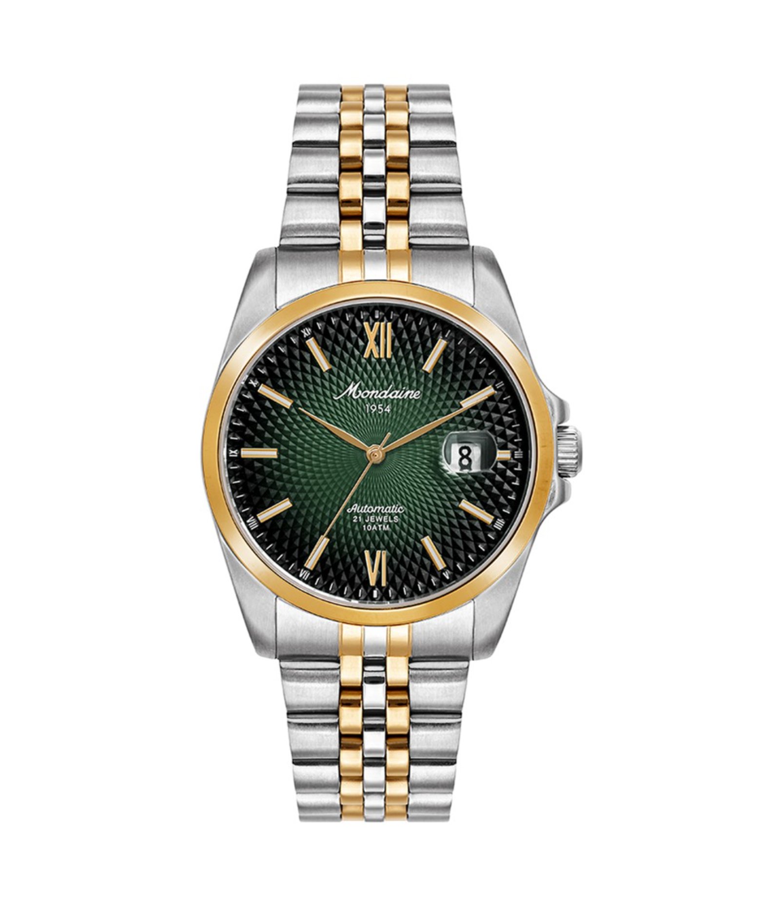 Relógio Mondaine Automático Em Aço 32993GPMVBA3 Prata e Dourado 1