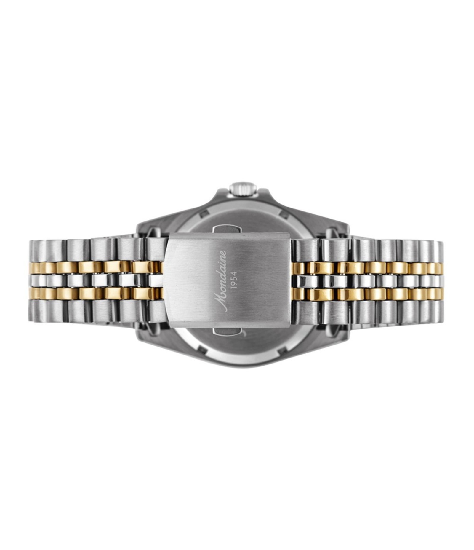 Relógio Mondaine Automático Em Aço 32993GPMVBA3 Prata e Dourado 3