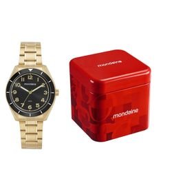Relógio Mondaine Analógico Em Aço 32736GPMVDA5