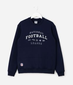 Casaco Infantil com Lettering em Relevo NFL – Tam 5 a 14 Anos