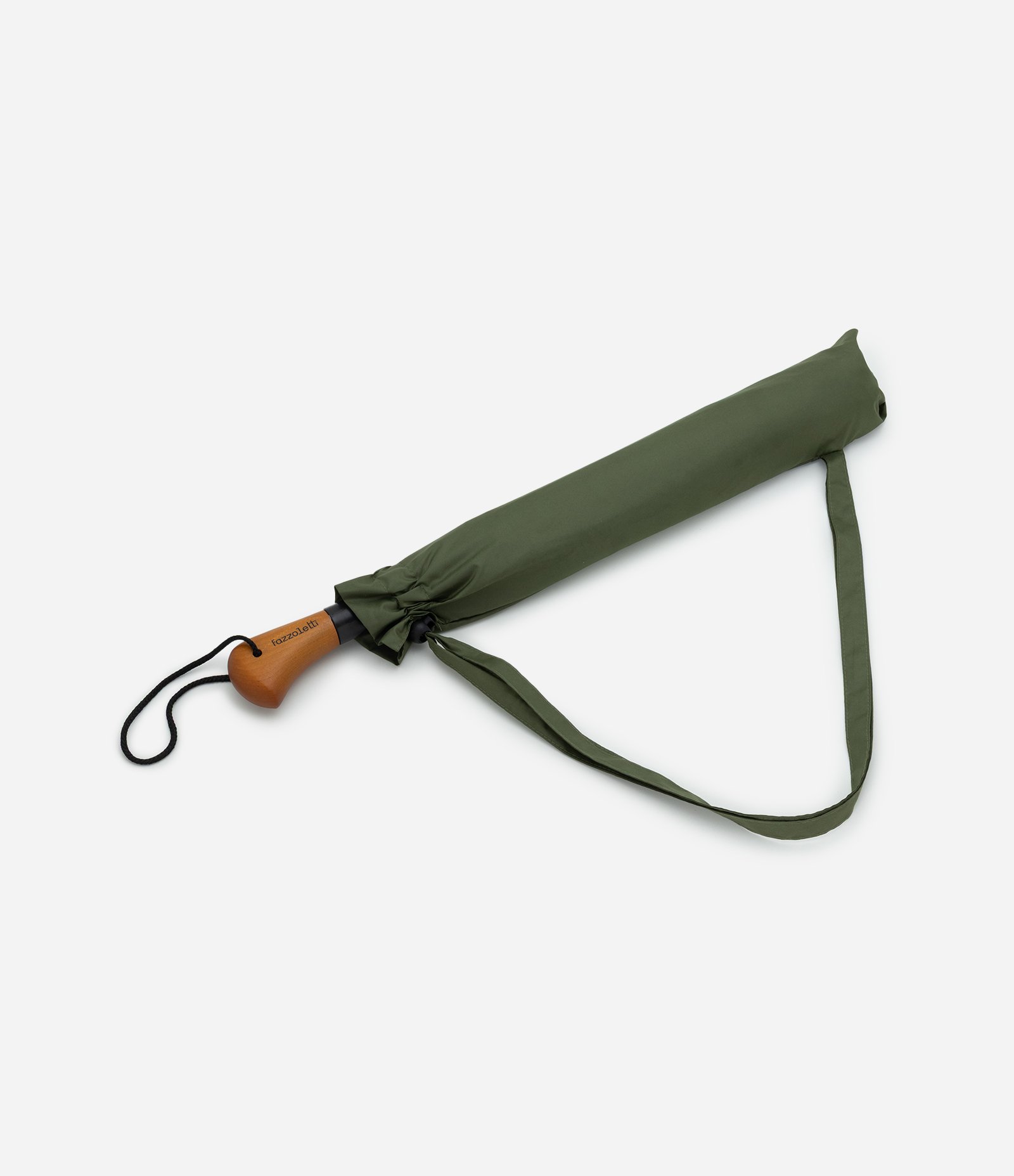 Guarda-Chuva com Cabo de Madeira Verde 3
