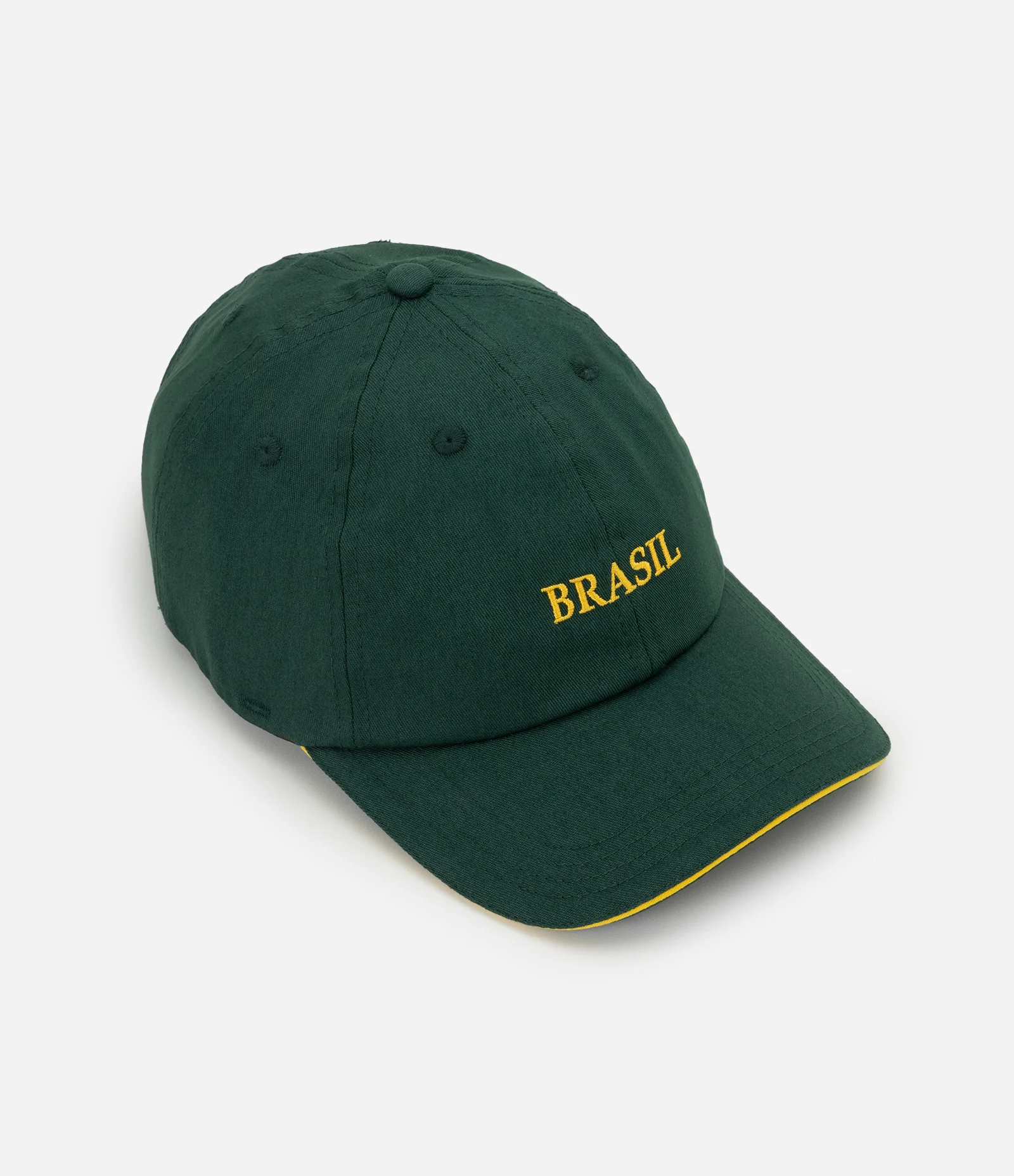 Boné em Sarja com Bordado Brasil Verde 1