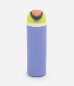 Garrafa Térmica em Metal com Canudo 710 ml