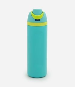 Garrafa Térmica em Metal com Canudo 710 ml