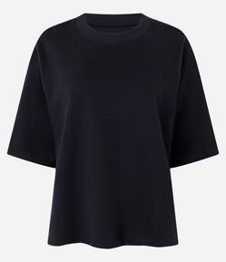 Camiseta Over Malhão com Manga Curta