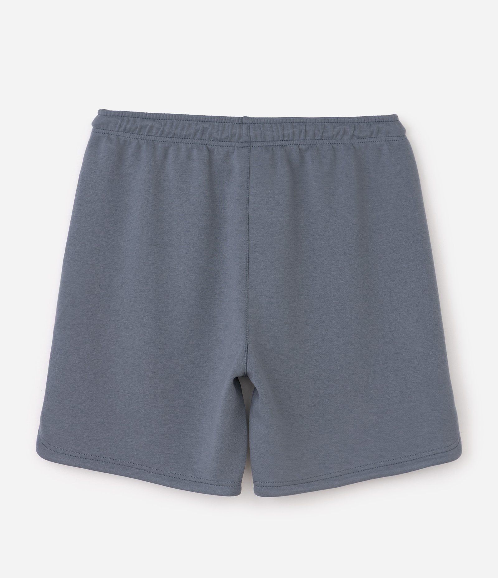 Bermuda Esportiva em Moletom Tecnológico com Cós Elástico e Zíper no Bolso Cinza 6