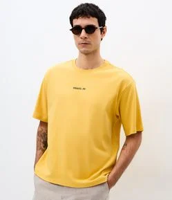 Camiseta Boxy Malha Pesada Brasil