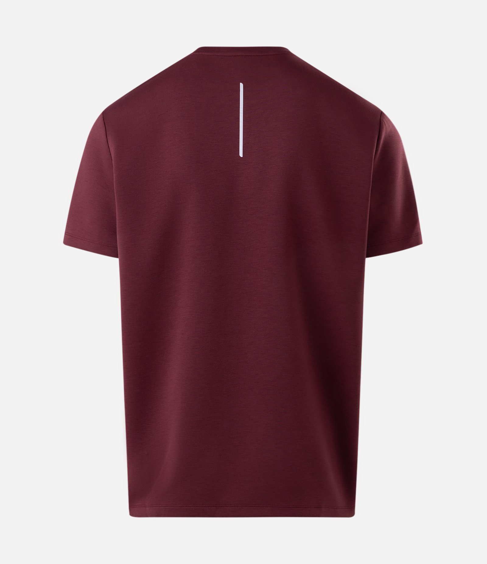 Camiseta Comfort Esportiva em Malha Tecnológica com Tecnologia Dry Vinho 6