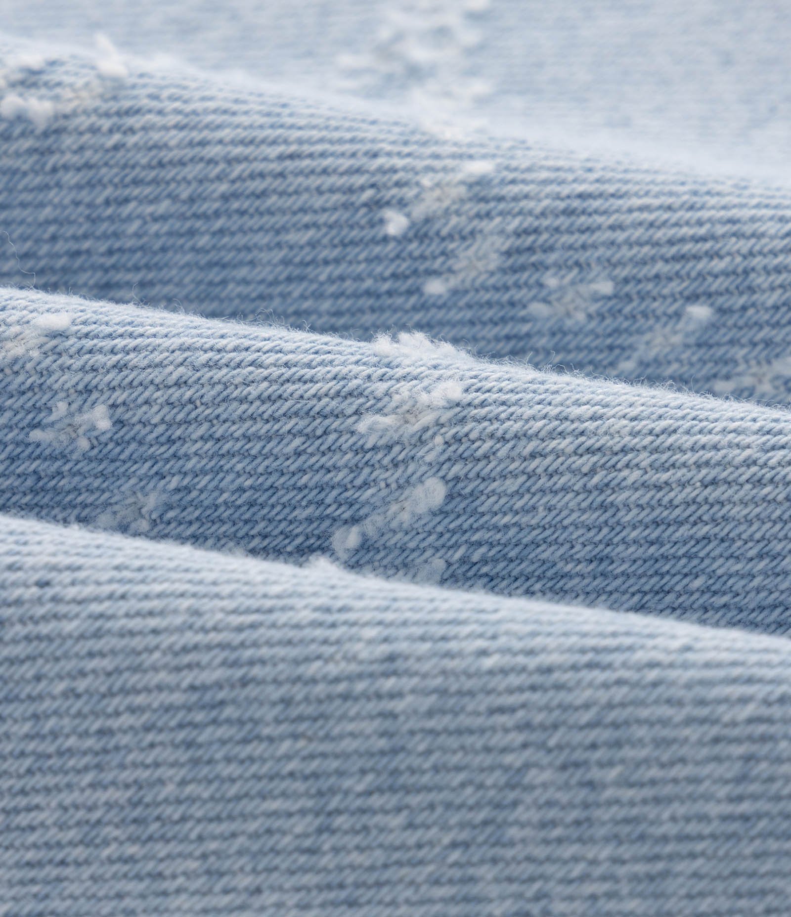 Calça Infantil Jeans Wide Leg com Estrelas - Tam 5 a 16 Anos Azul 3