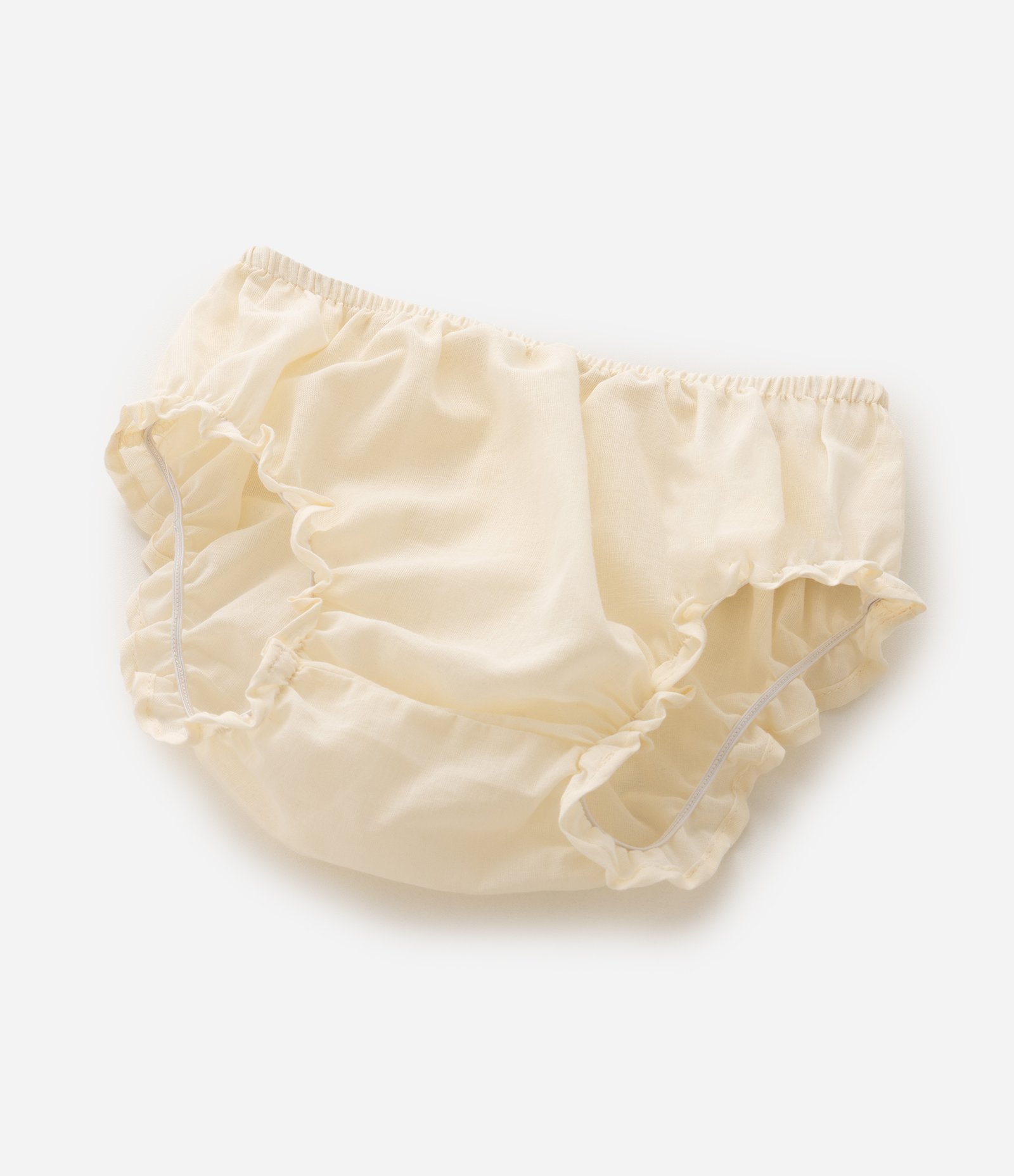 Vestido Bebêl Em Tule com Laços nas Alças - Tam 0 a 18 Meses Bege 6