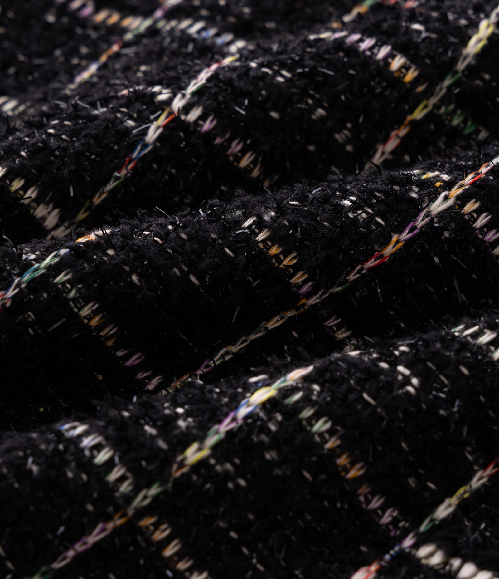 Vestido Evasê Infantil em Tweed com Laços Aplicados – Tam 1 a 6 Anos Preto 4