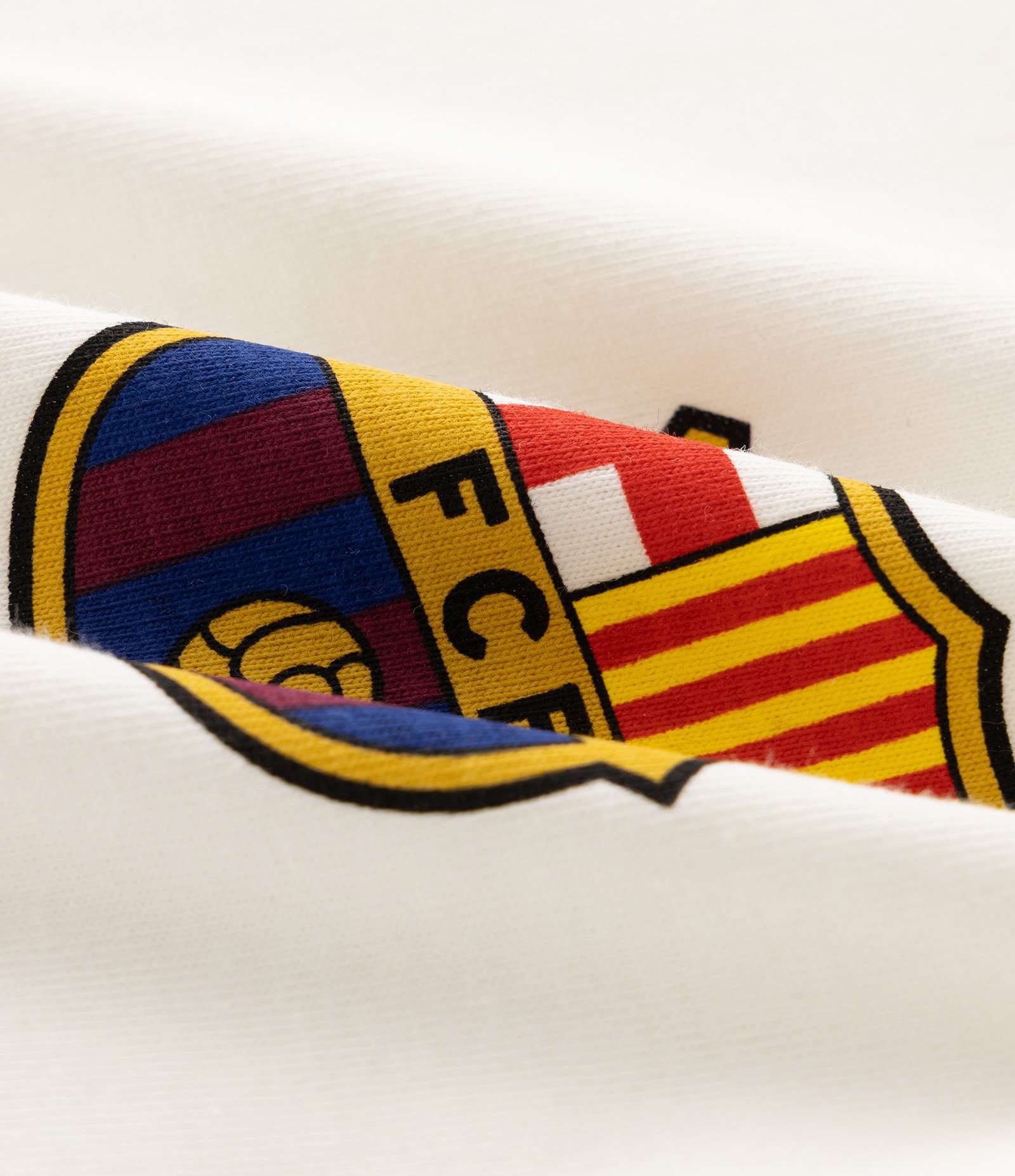 Camiseta Infantil em Algodão Estampa Barcelona 1899 - Tam 5 a 14 Anos Branco 4