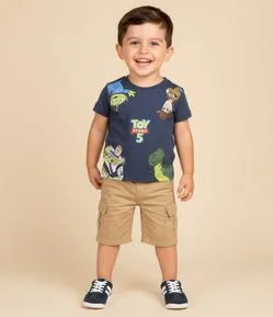 Camiseta Infantil em Algodão com Estampa Toy Story – Tam 2 a 6 Anos