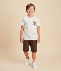Camiseta Infantil com Estampa Spider Man New York – Tam 4 a 12 Anos