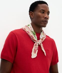 Lenço Boi Garantido Estampado
