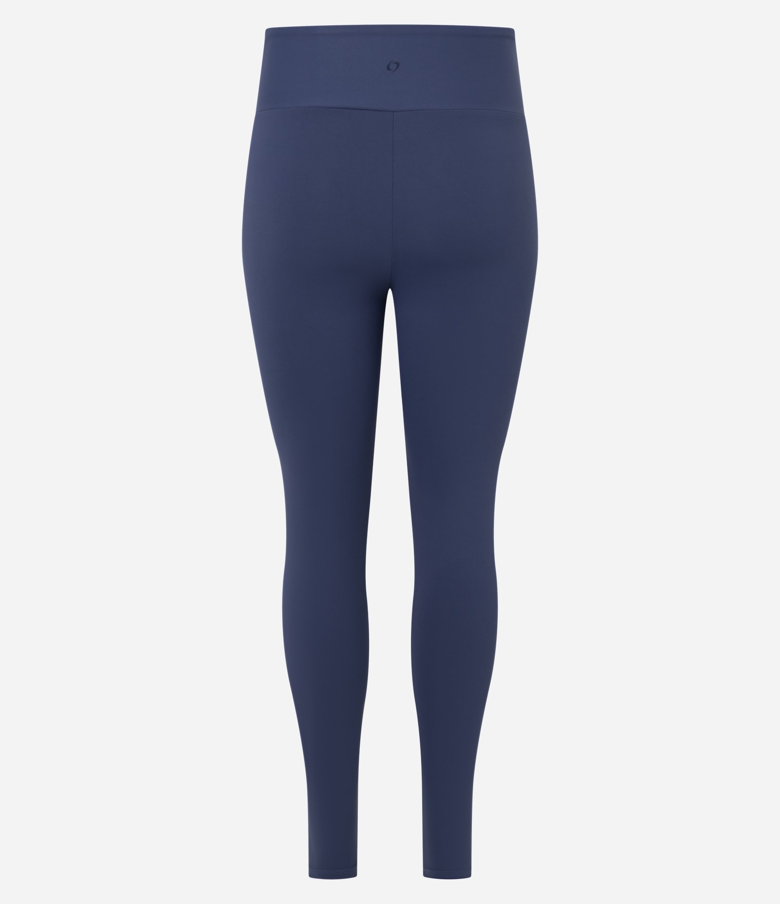 Calça Legging Esportiva em Microfibra com Cós Transpassado Azul 6