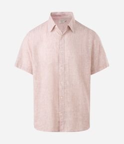 Camisa em Crepe Manga Curta