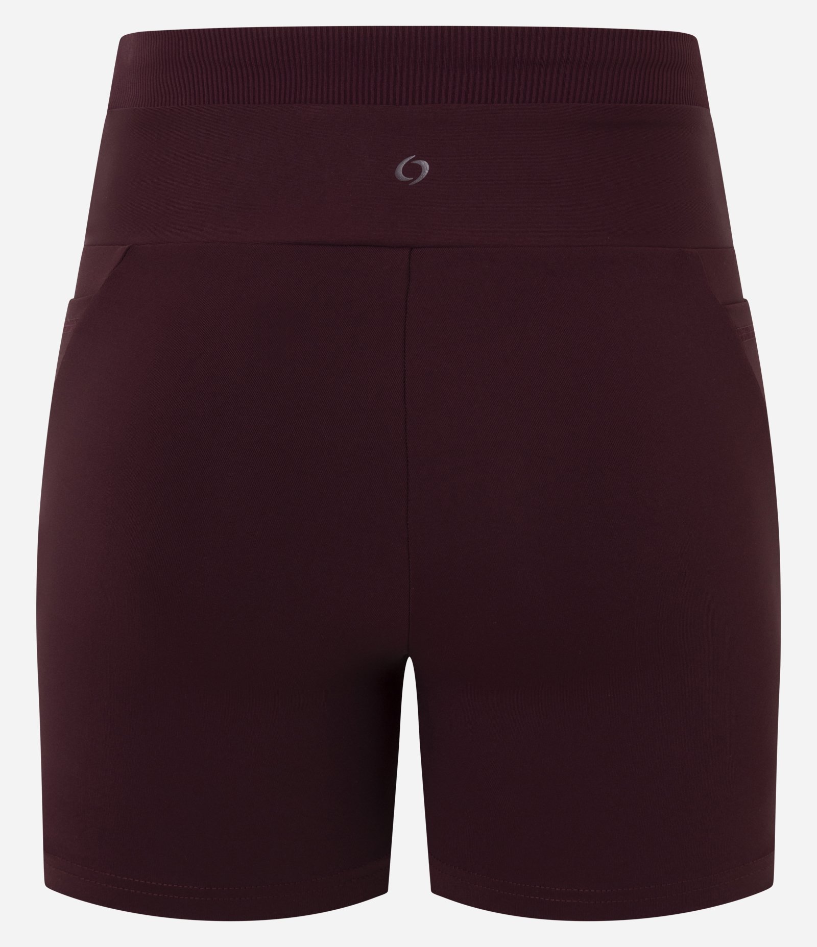 Bermuda Ajustada Esportiva com Cós Texturizado e Bolso Vinho 7