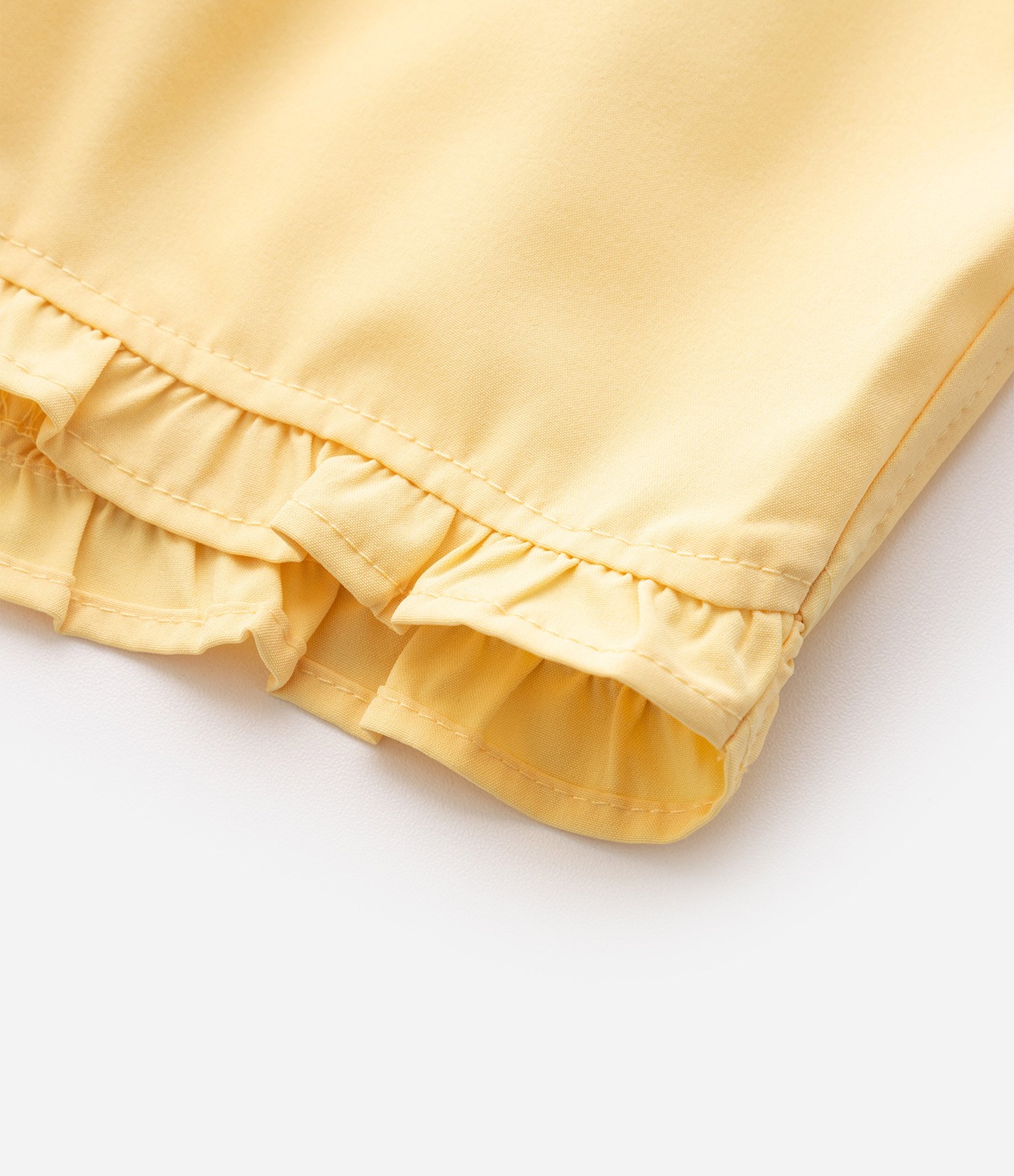 Short Infantil com Babadinhos - Tam 1 a 5 Anos Amarelo 9