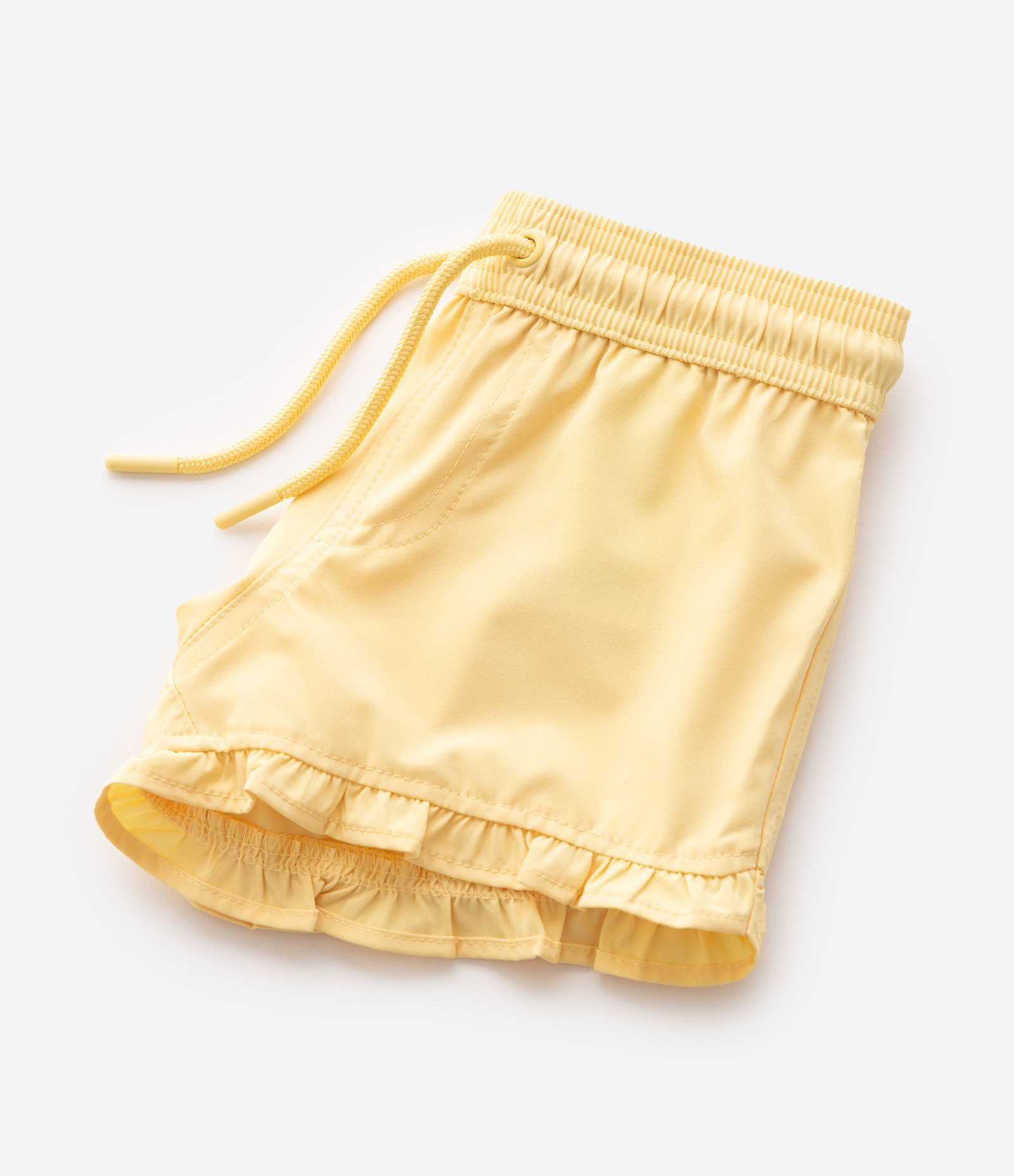 Short Infantil com Babadinhos - Tam 1 a 5 Anos Amarelo 10