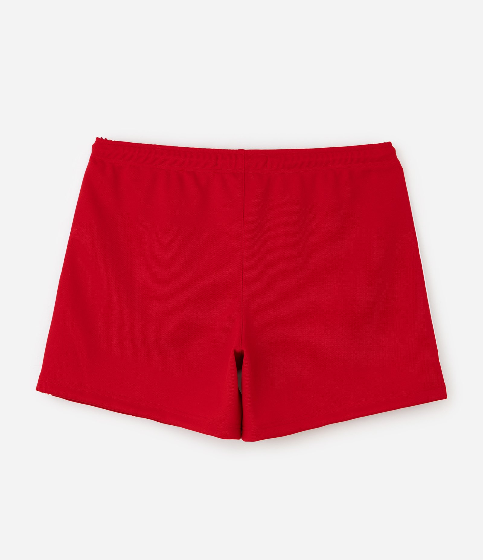 Bermuda Helanca com Listras Laterais Vermelho 2
