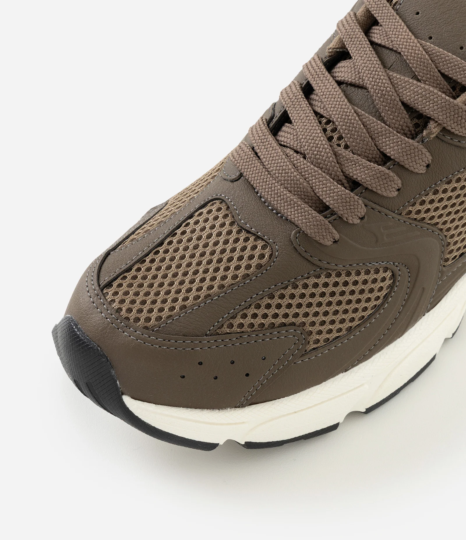 Tênis Casual Esportivo em Material Sintético Marrom 5