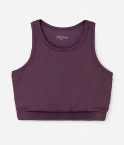 Top Nadador Canelado Curve & Plus Size