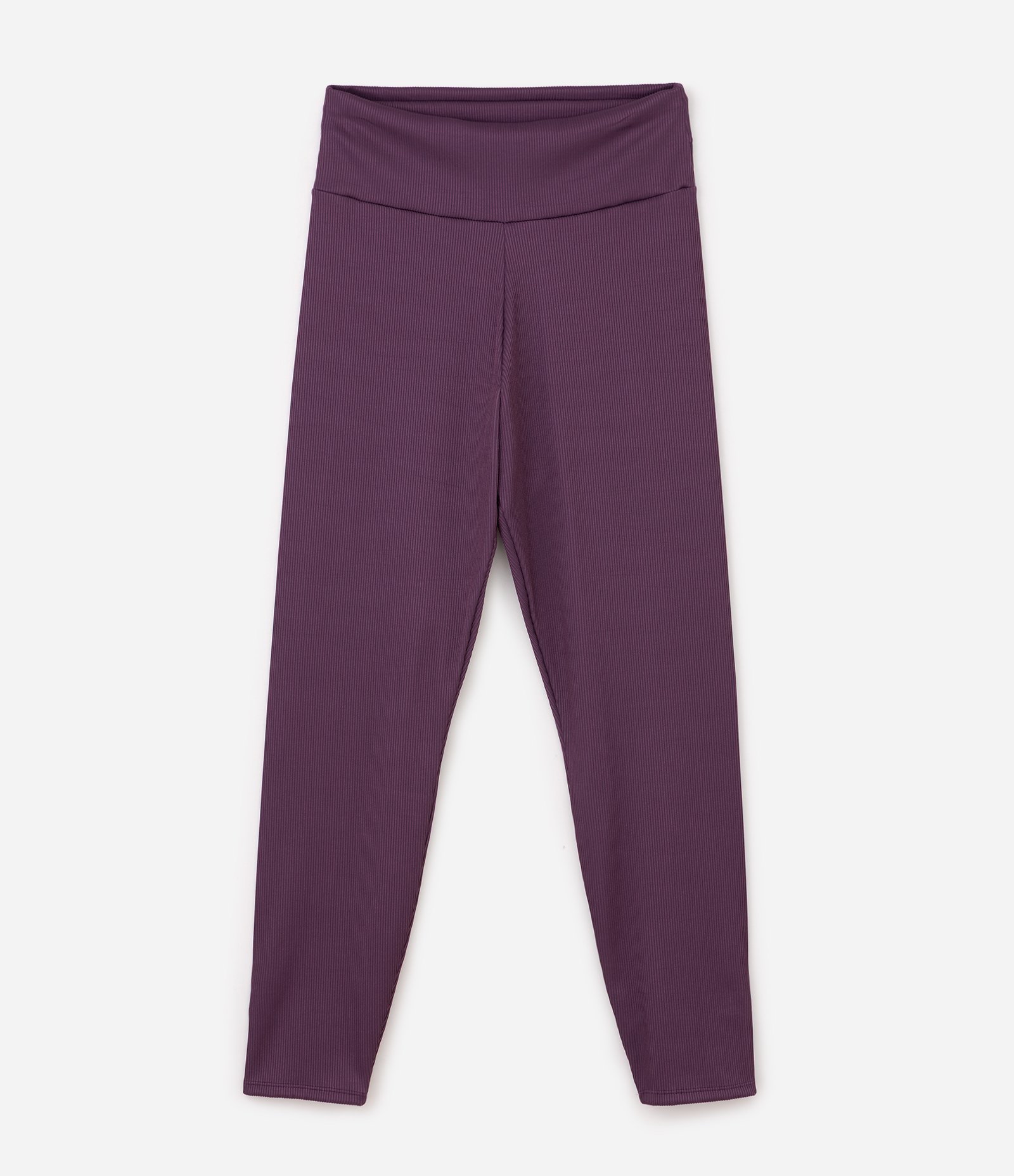 Calça Legging em Poliamida Curve & Plus Size Roxo 5
