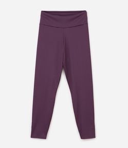 Calça Legging em Poliamida com Bolsos Laterais Curve & Plus Size