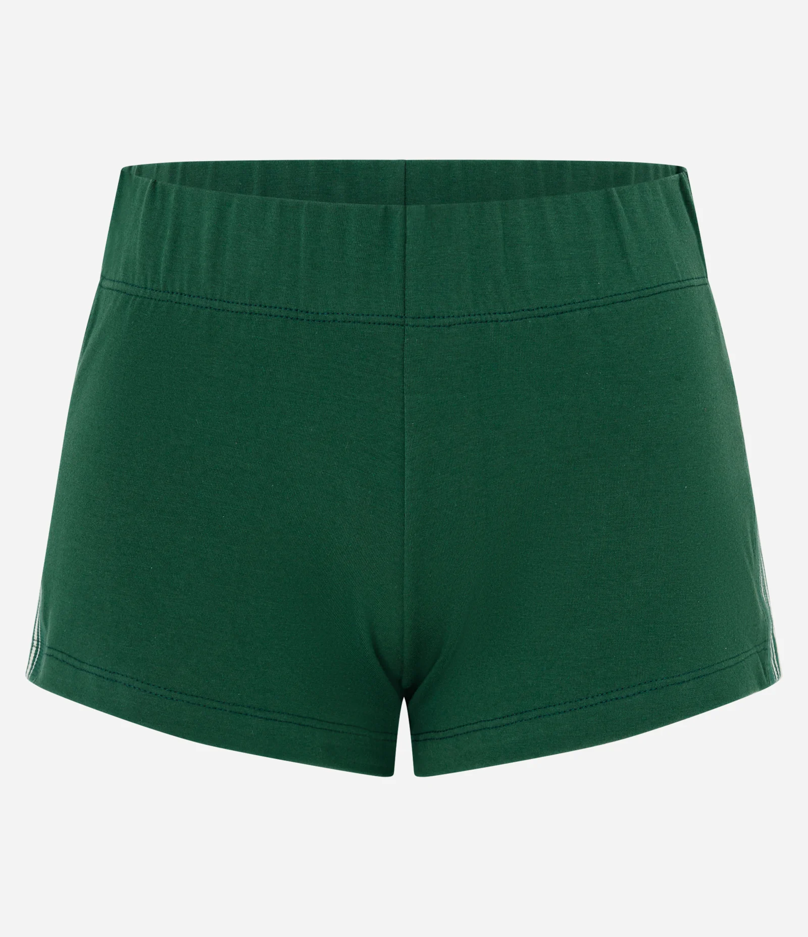 Short Mini com Listras Laterais Contrastantes Verde 1