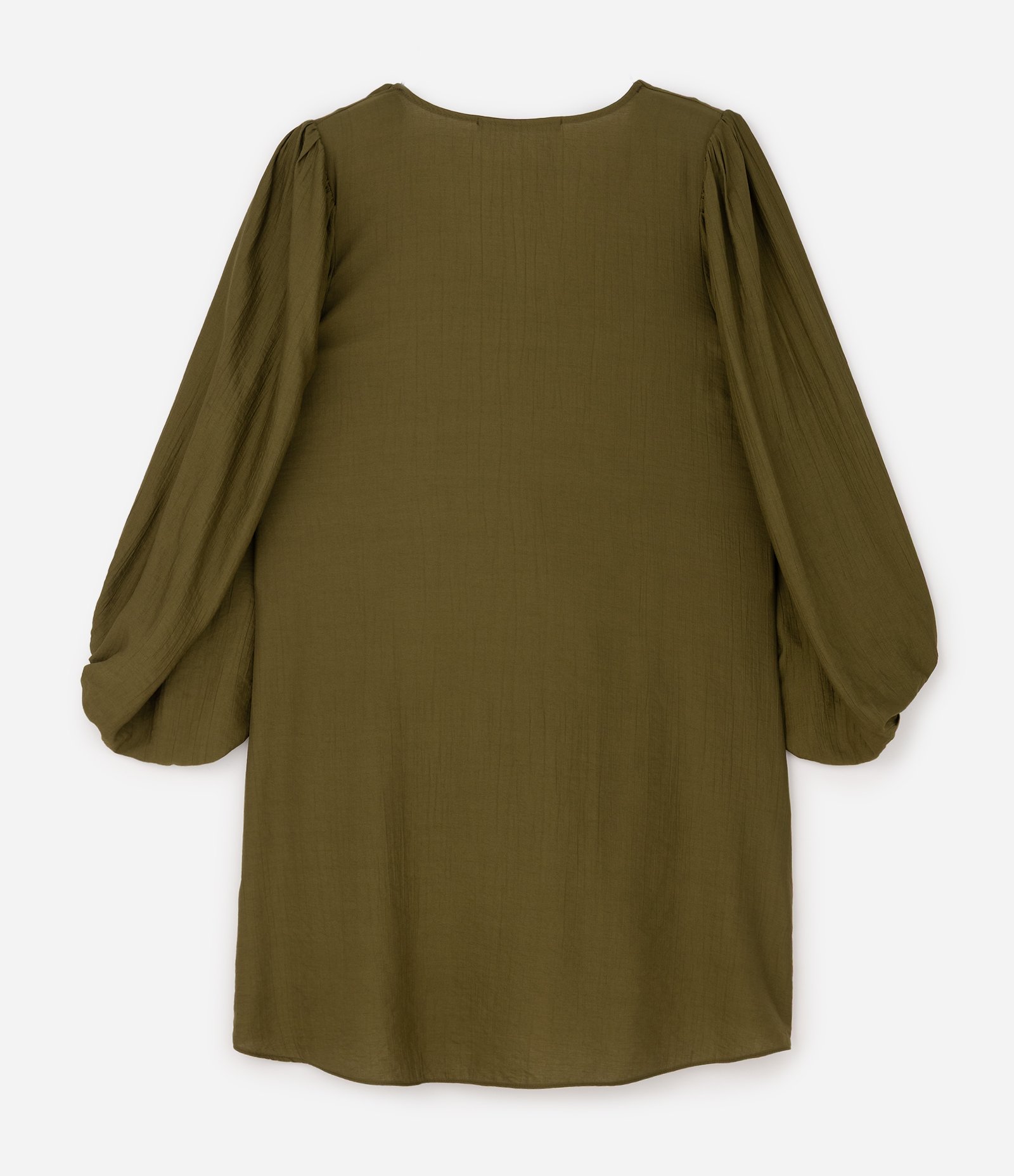 Blusa Mullet com Amarração Curve & Plus Size Verde 7