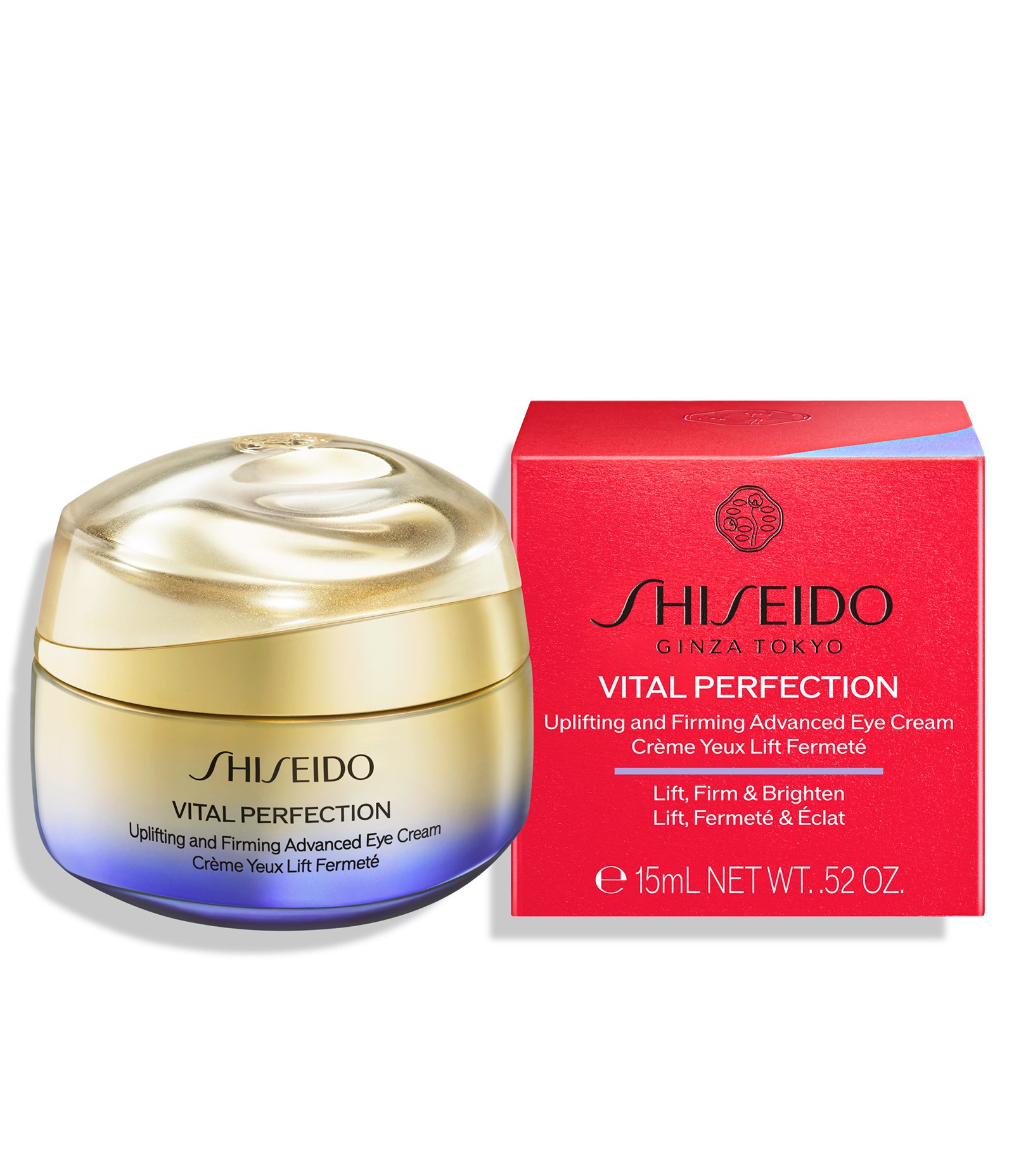 Creme para Área dos Olhos Vital Perfection Uplifting and Firming Advanced Shiseido 15ml 1
