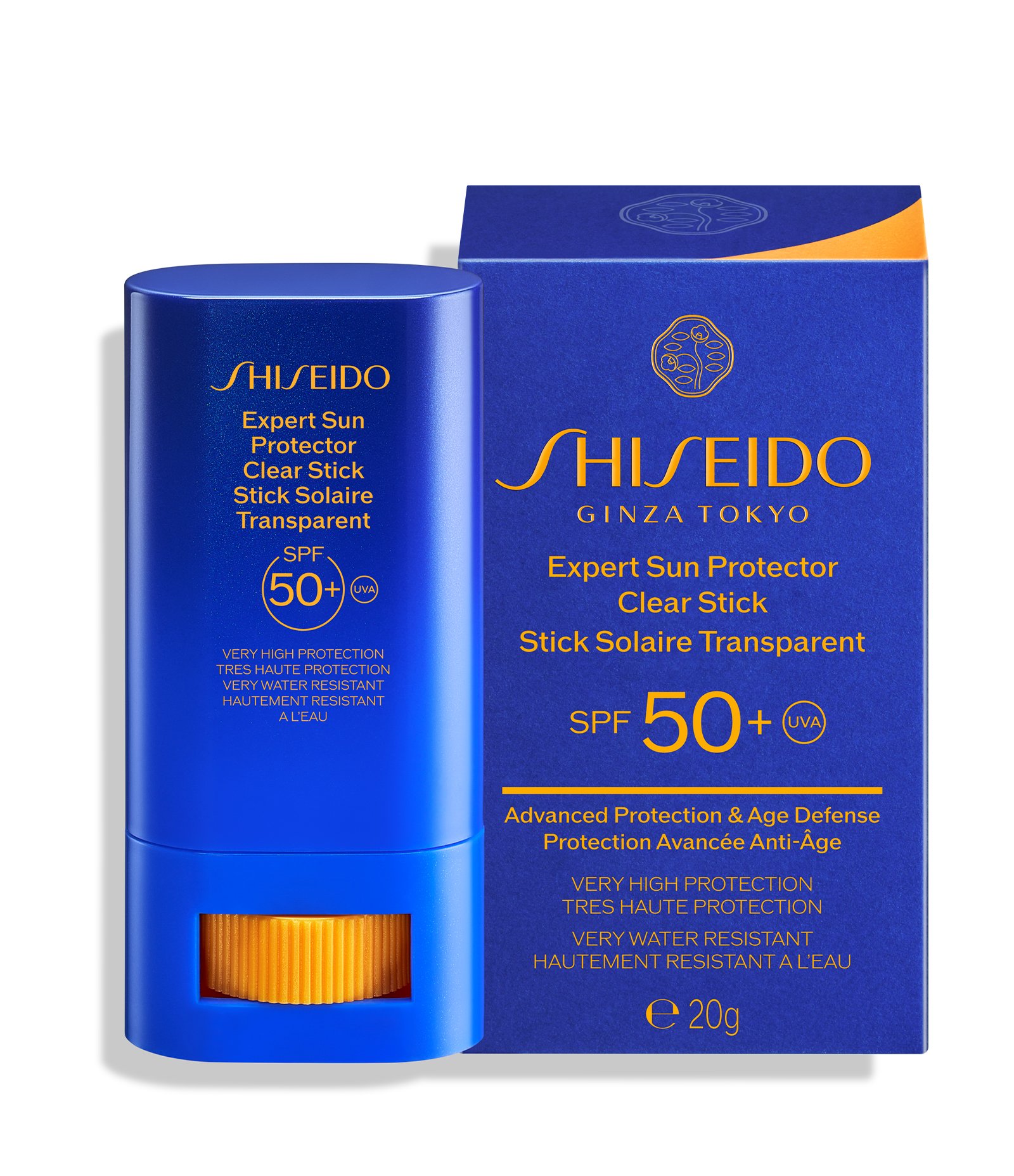 Protetor Solar Facial Expert Sun Protector Clear Stick Shiseido 20G 1