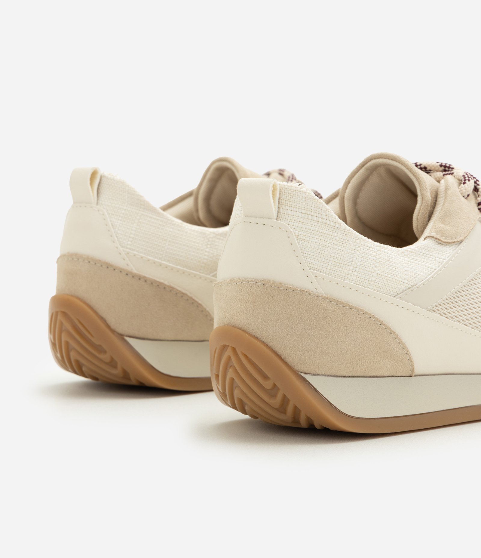 Tênis Retro Runner com Cadarço Contrastante Off White 5