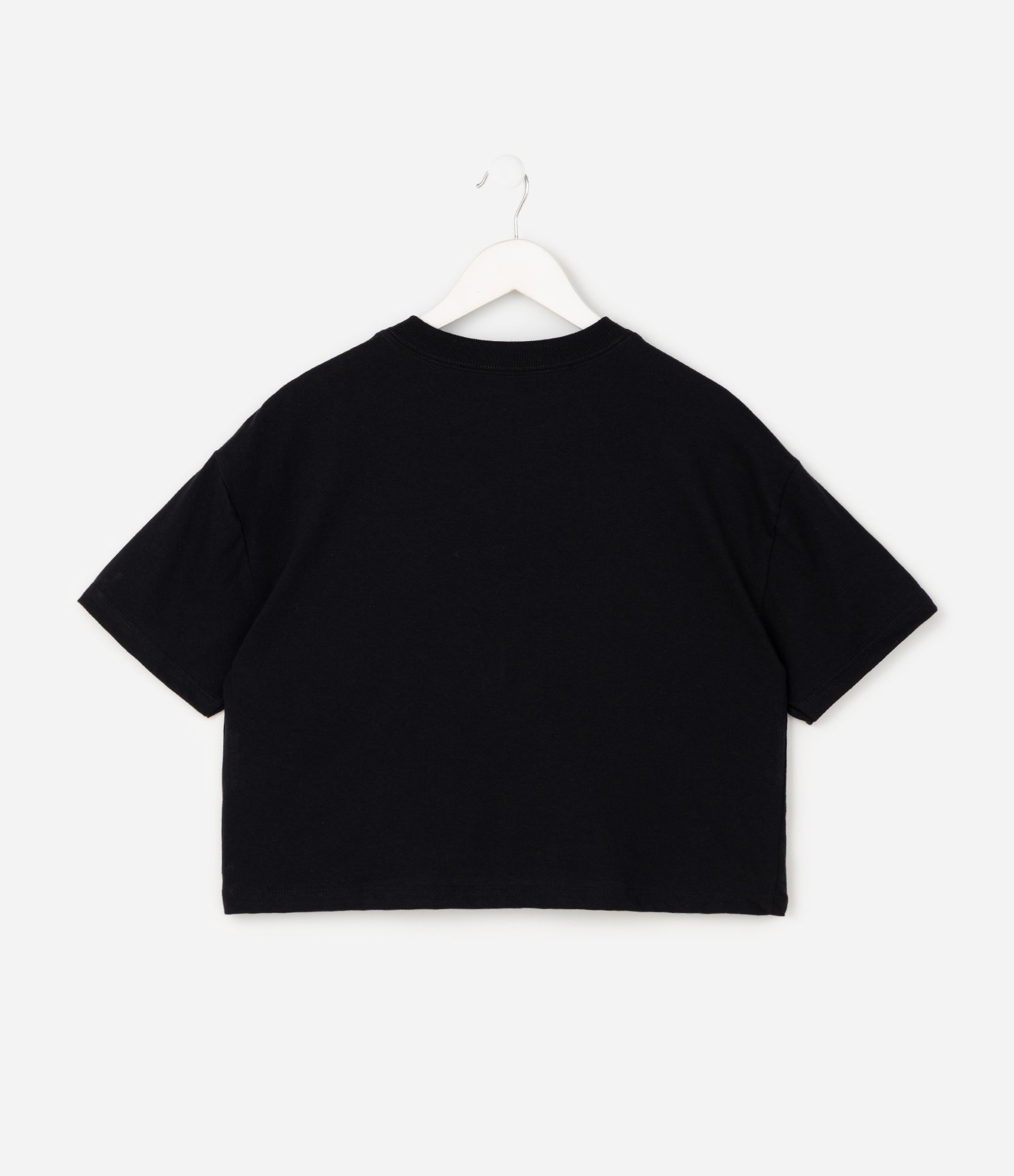 Camiseta Infantil Overboxy com Estampa Jennie – Tam 5 a 16 Anos Preto 2