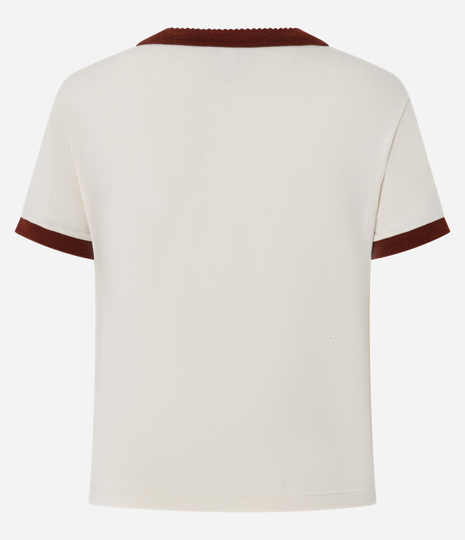 Camiseta Baby Tee em Algodão com Estampa Alceu Valença Off White 2