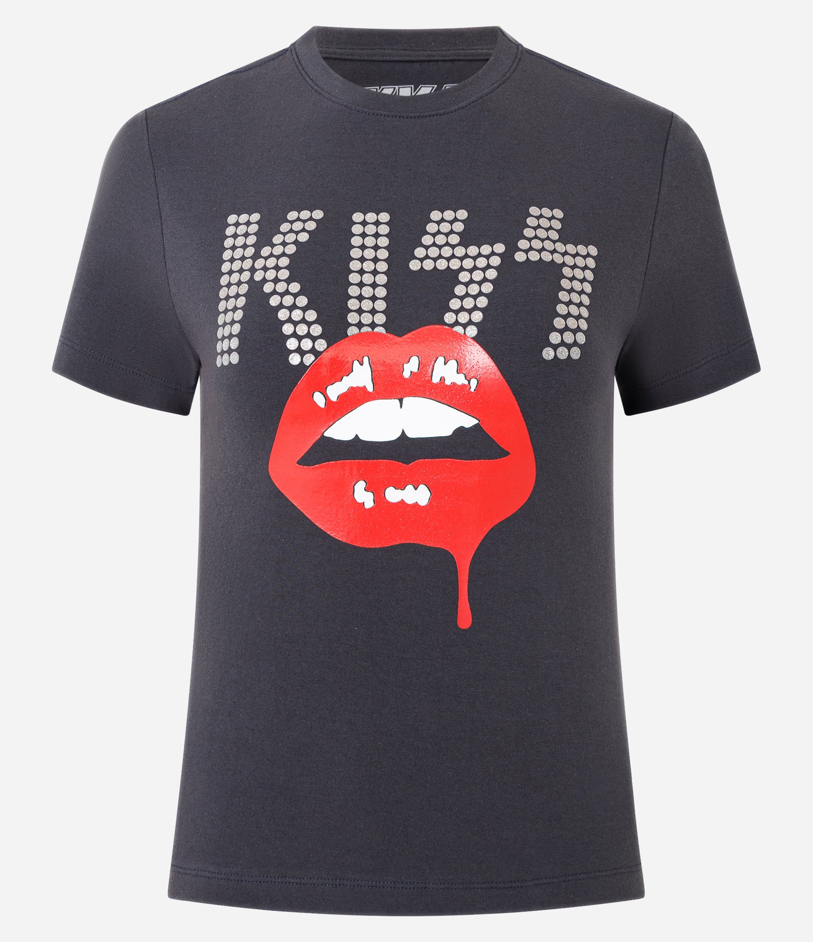 Camiseta Baby Tee KISS Preto