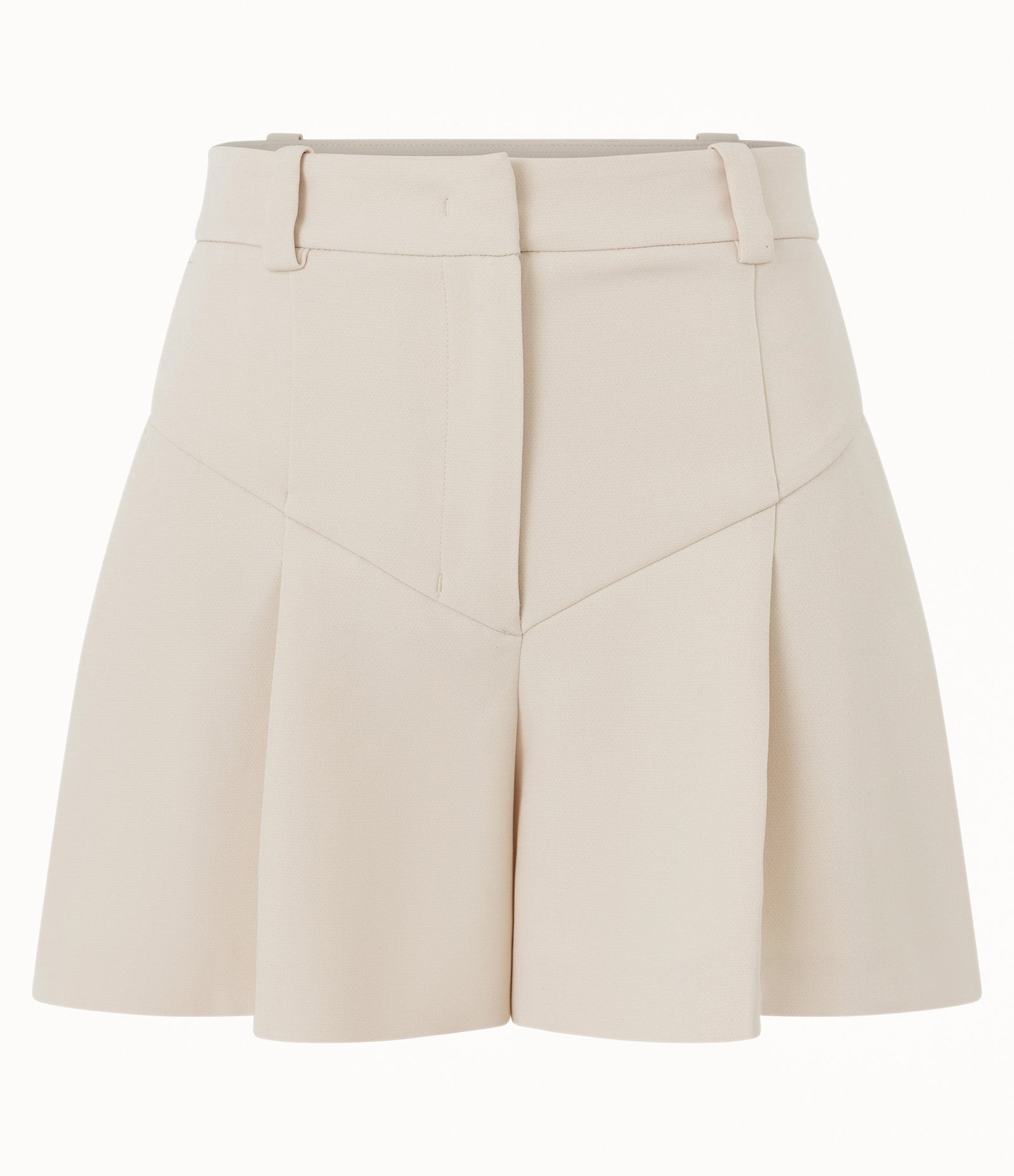 Short Alfaiatado com Pala Diferenciada Off White 5