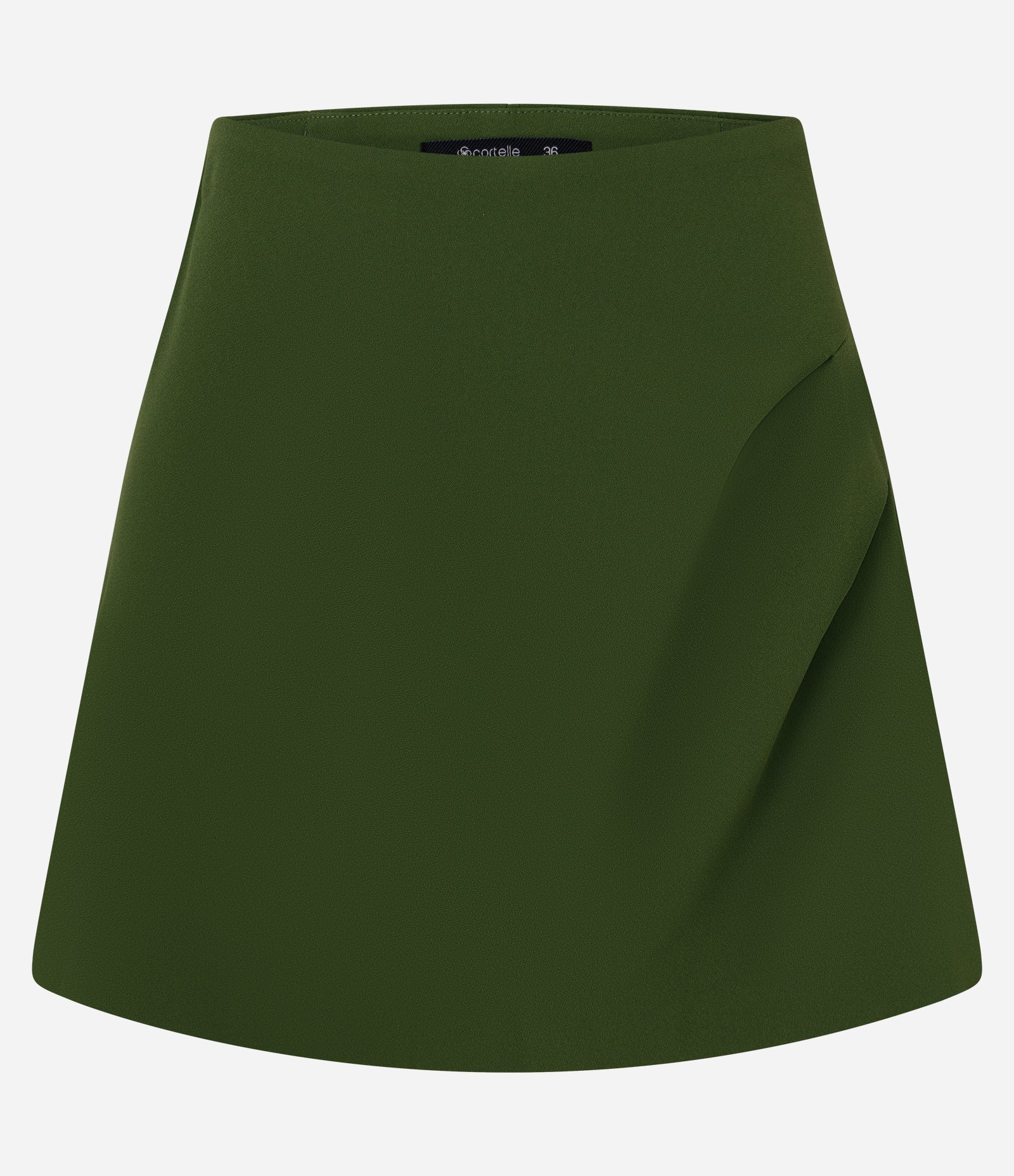 Short Saia com Pregas Laterais Verde 6