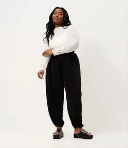 Calça Aladim Texturizada Curve & Plus Size