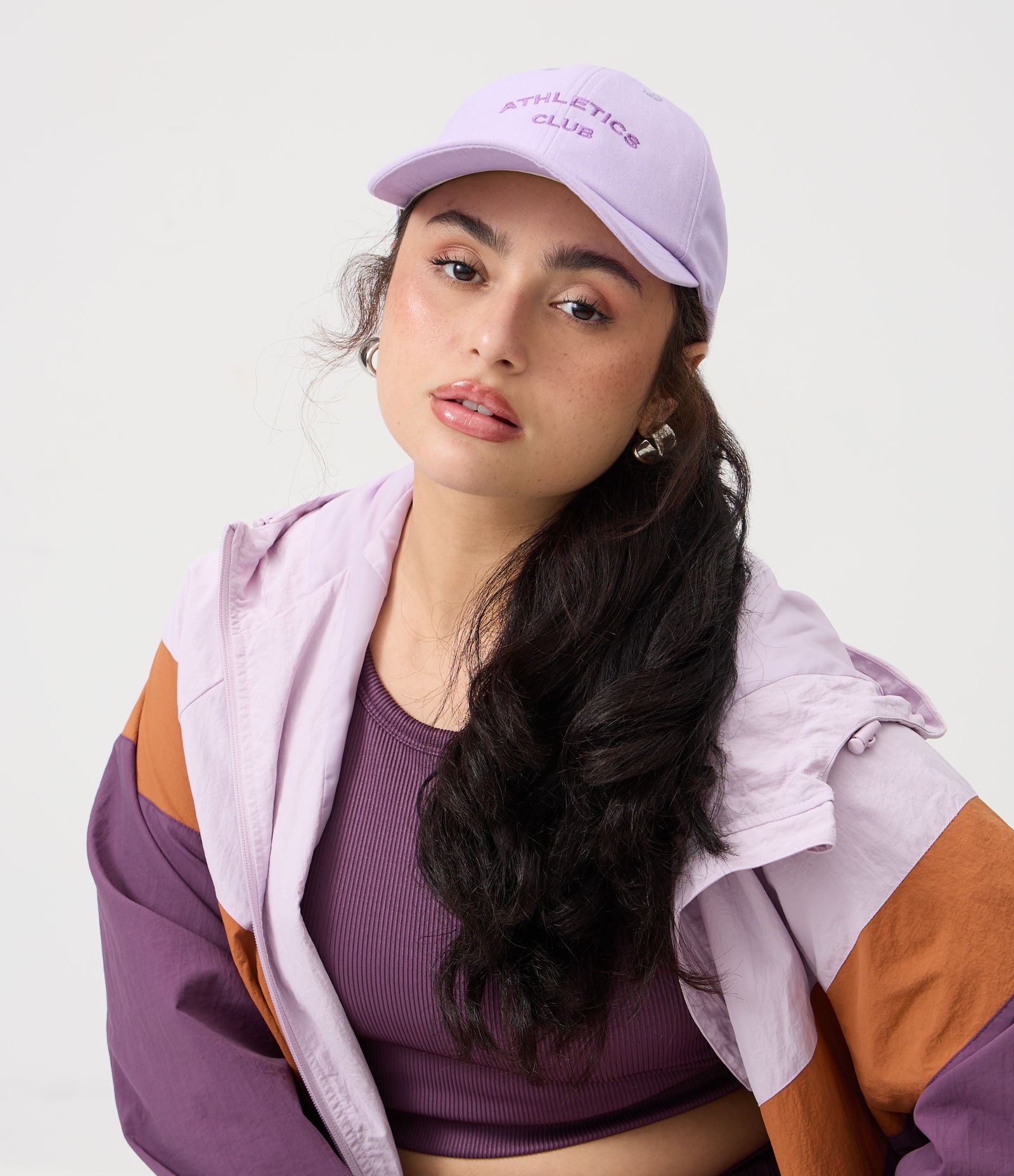 Boné Athletics Club com Bordado Curve & Plus Size Rosa 1